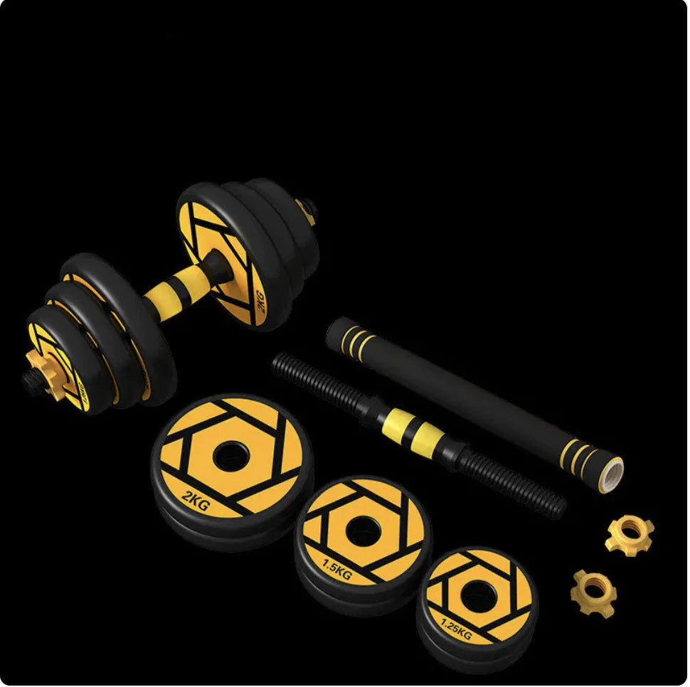 Adjustable Dumbbells & Barbell