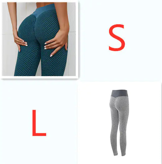 Leggings Fitness Yoga Pants Women's Seamless High Waist Breathable Gym Leggings
