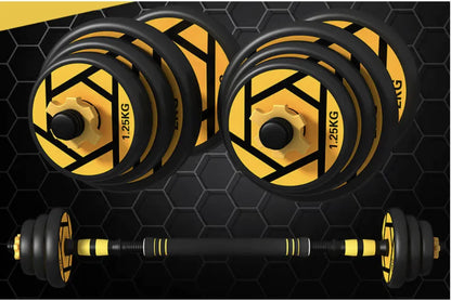 Adjustable Dumbbells & Barbell