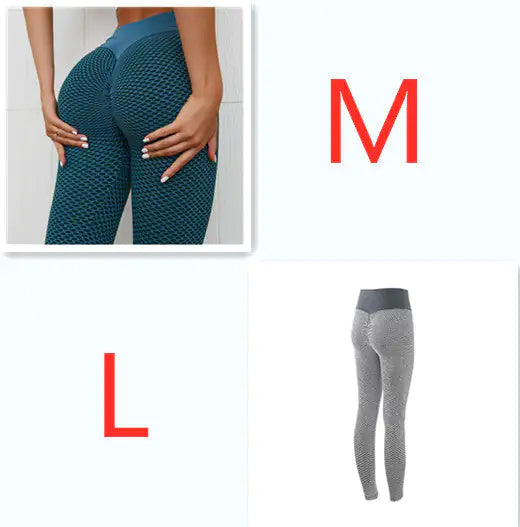 Leggings Fitness Yoga Pants Women's Seamless High Waist Breathable Gym Leggings
